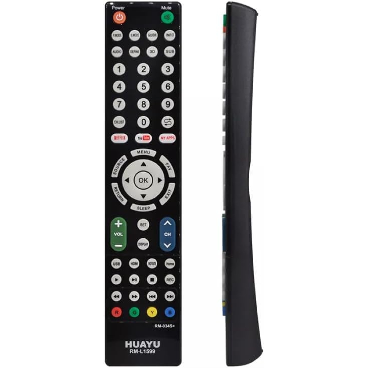 Universal Τηλεχειριστήριο Τηλεόρασης Huayu RM-L1599 - Image 4