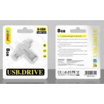 USB Flash Drive 8GB USB 3.0 Type-C Andowl Q-UD8 - Image 2