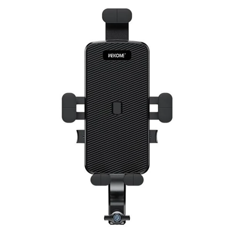 Βάση Κινητού Τιμονιού Μοτοσυκλέτας Με Μηχανικό Κλείδωμα Wekome WA-S57 Μαύρη