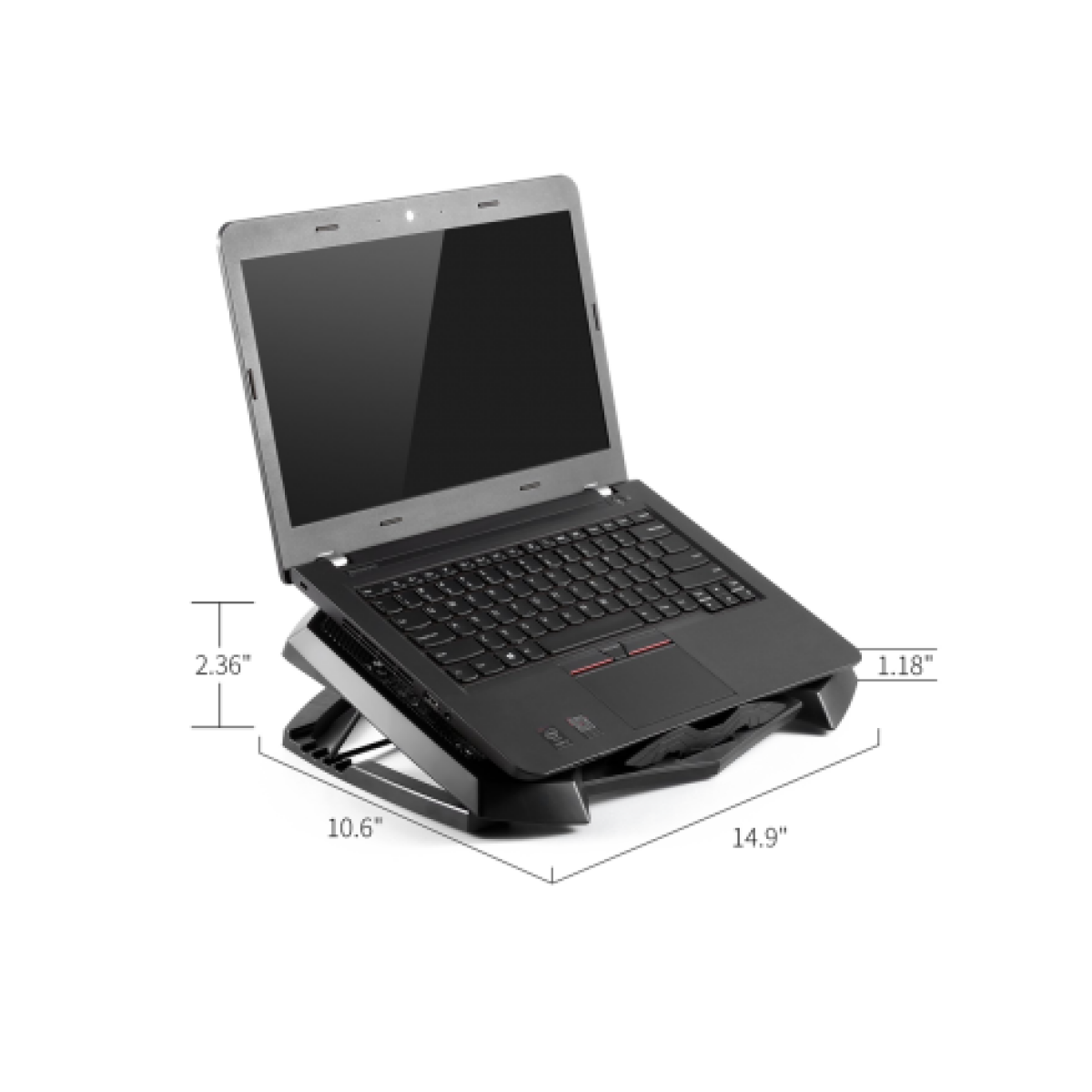 Βάση Ψύξης Laptop Με 3 Ανεμιστήρες LED Και Ρυθμιζόμενη Κλίση Andowl Q-SR03 - Image 3