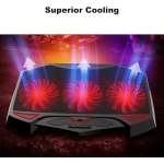 Βάση Ψύξης Laptop Με 3 Ανεμιστήρες LED Και Ρυθμιζόμενη Κλίση Andowl Q-SR03 - Image 5