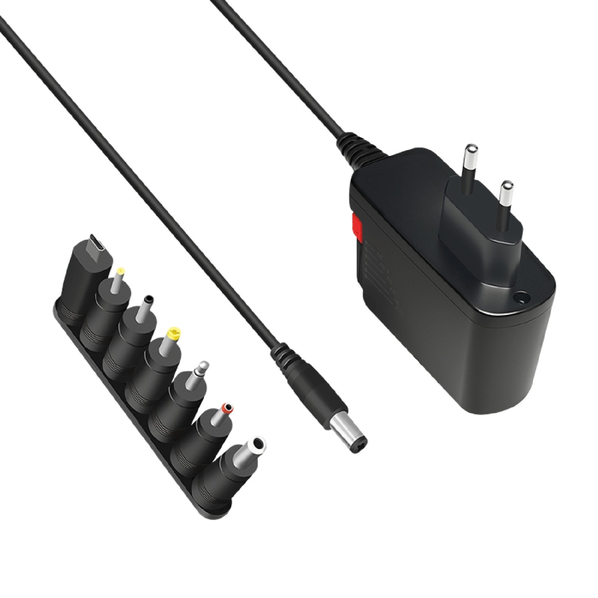 Universal Τροφοδοτικό LogiLink PA0161A 3-12V 24W(7 βύσματα) - Image 2