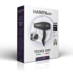 Tecno Dry Handy 6000 Superpower 6000 Line Πιστολάκι Μαλλιών 2200W Μαύρο - Image 2