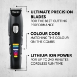 Wahl Color Trim Advanced Τρίμερ και Διπλή Ξυριστική Μηχανή Μαύρο - Image 4