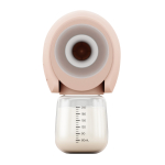 Momini SippyPump Twin Επαναφορτιζόμενο Θήλαστρο Διπλό Μπεζ - Image 4