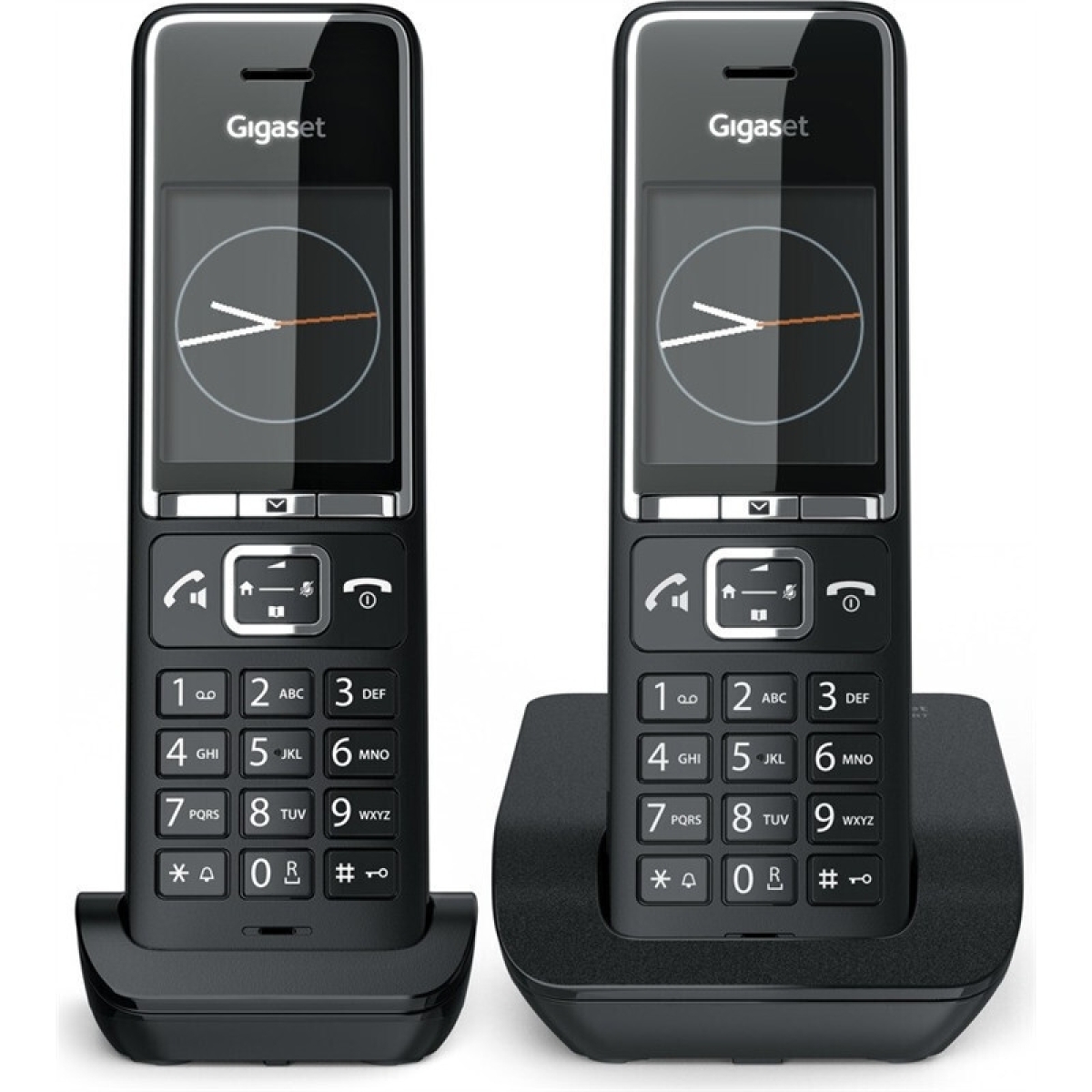 Gigaset Comfort 550 Ασύρματο Τηλέφωνο Duo Μαύρο - Image 2