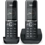Gigaset Comfort 550 Ασύρματο Τηλέφωνο Duo Μαύρο - Image 2