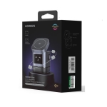 Ugreen Uno W709 2-in-1 Ασύρματος Φορτιστής για iPhone/Airpods, USB-C, 25W + USB-C to USB-C Cable 1m - Image 4