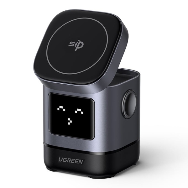 Ugreen Uno W709 2-in-1 Ασύρματος Φορτιστής για iPhone/Airpods