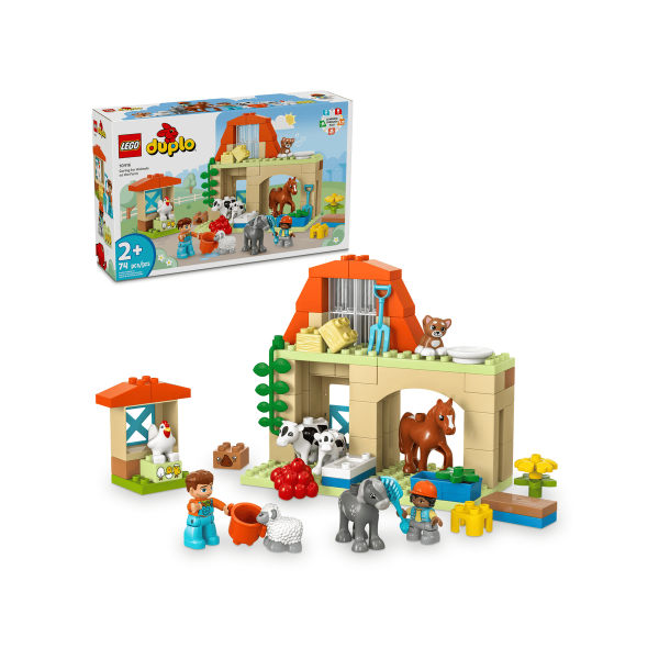 LEGO Duplo Caring For Animals At The Farm για 2+ Ετών 74τμχ 10416