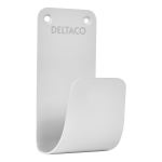 Deltaco Κρεμάστρα για Καλώδιο Φόρτισης E-charge Cable Hook, Stainless Steel SS304, Λευκή EV-5116 - Image 4