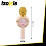Ασύρματο Παδικό Μικρόφωνο Καραόκε Bluetooth για Ετών 3+ Ροζ 00027048 - Image 3