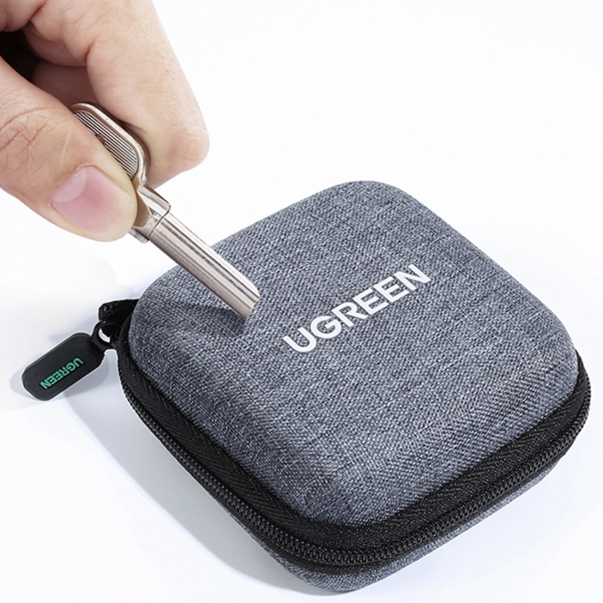 Ugreen Θήκη Καλωδίων/Organizer 80 x 80 x 40 mm Γκρι LP128 / 70577 - Image 2