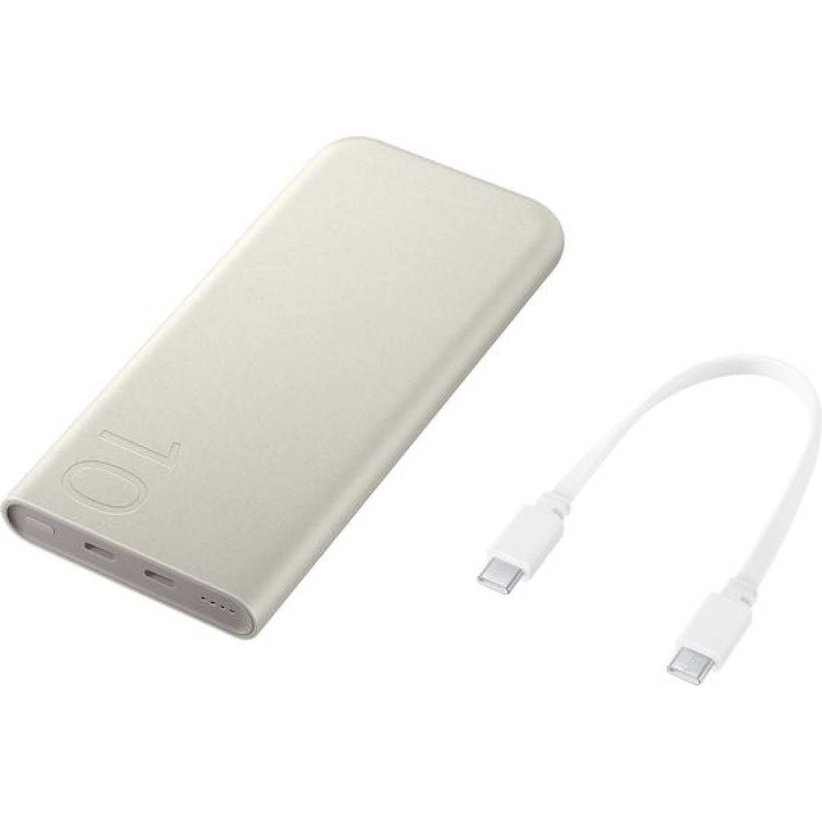 Samsung P3400 Power Bank 10000mAh 25W 2xUSB-C Μπεζ - Image 2