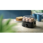 Philips HD9137/90 Βραστήρας Αυγών 6 Θέσεων 400W Μαύρο - Image 2