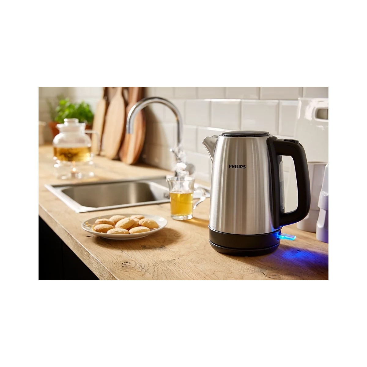Philips Daily Collection HD9350/90 Βραστήρας 1.7Lt 2200W Ασημί - Image 2