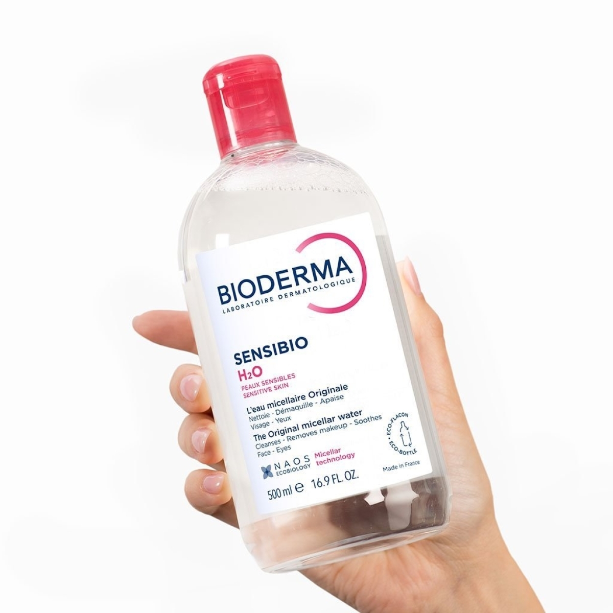 Bioderma Sensibio H2O Micellar Water Αφαίρεσης Μακιγιάζ 500m - Image 3