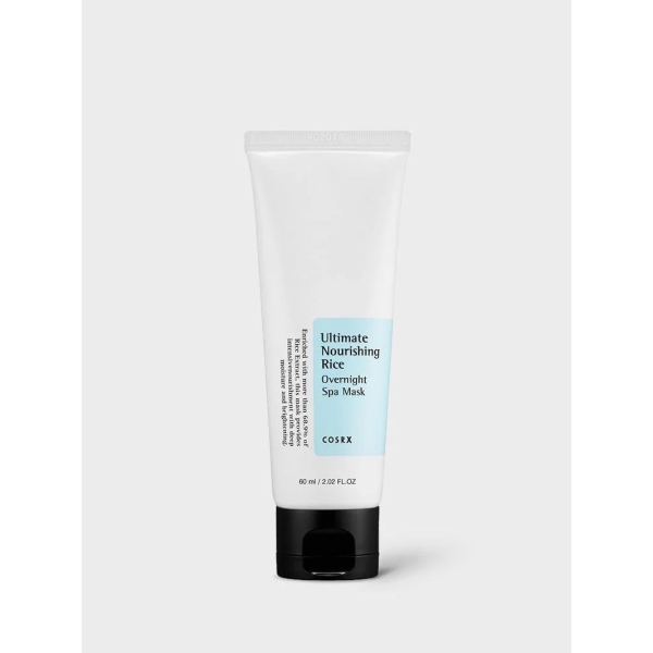 Cosrx Ultimate Nourishing Rice Overnight Spa Μάσκα Ομορφιάς Προσώπου Νύχτας για Αναζωογόνηση Με Νιασιναμίδη 60ml