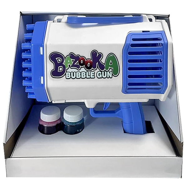 Όπλο Σαπουνόφουσκες Bazooka Μπαταρίας 24x24x14cm ToyMarkt 913692 - 1 τμχ