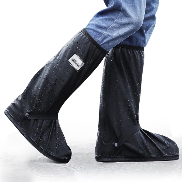 Αδιάβροχα καλύμματα για παπούτσια και για μπότες XXL Μαύρες