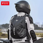 Αδιάβροχο Σακίδιο Πλάτης Μοτοσυκλέτας 28L Motowolf MDL0726 Μαύρο - Image 3