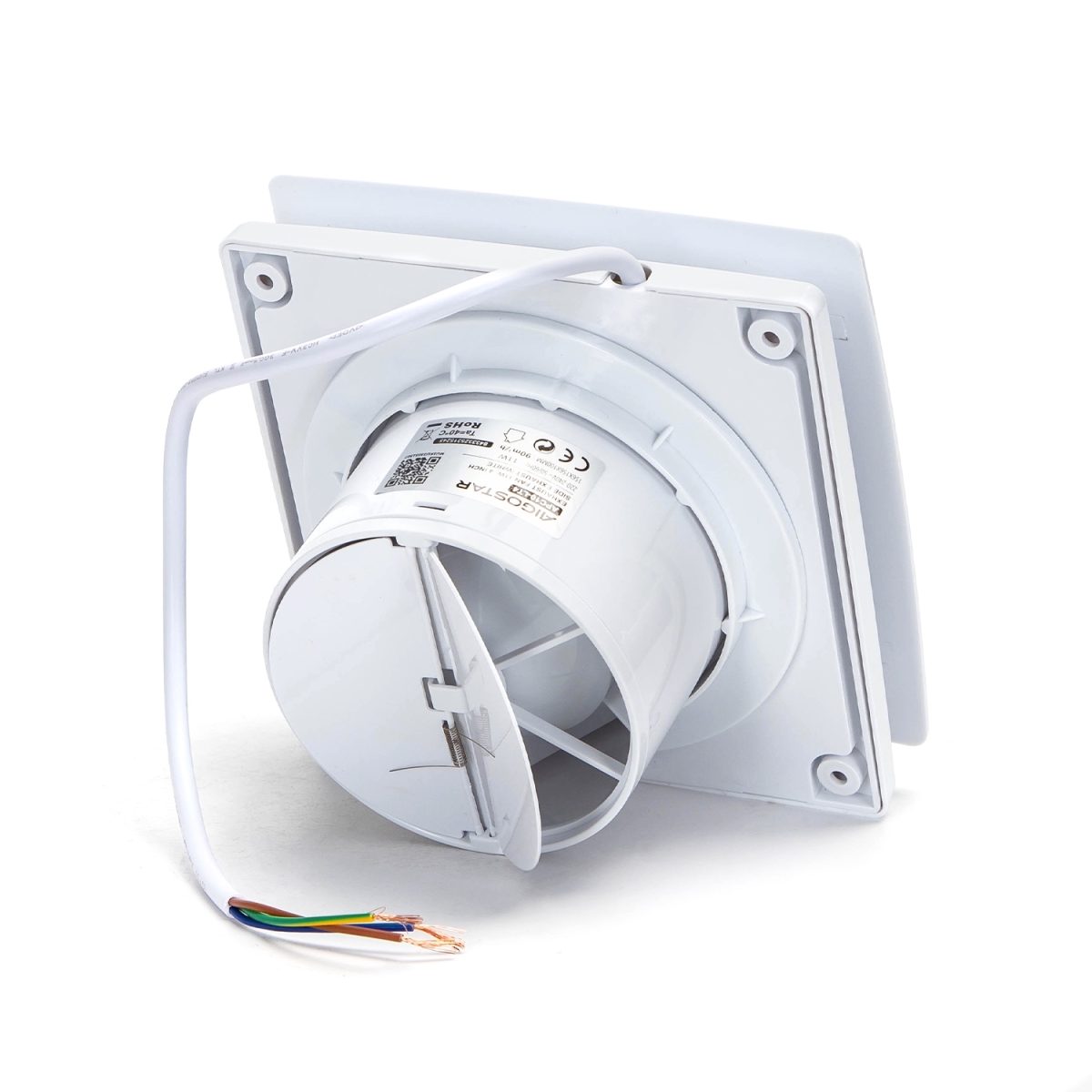 Aigostar Ανεμιστήρας Εξαερισμού 11W 4'' Λευκός 156x156x100mm - Image 4