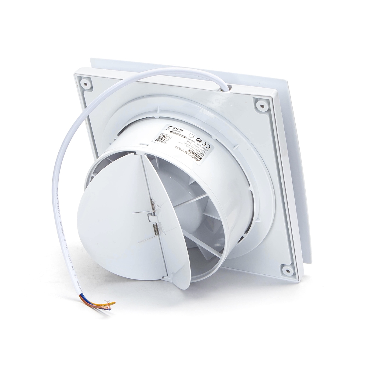 Aigostar Ανεμιστήρας Εξαερισμού 18W 6'' Λευκός 208x208x100mm - Image 2