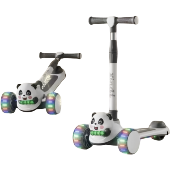 Αναδιπλούμενο Παιδικό Πατίνι Panda Με Μουσική & RGB Φωτισμό