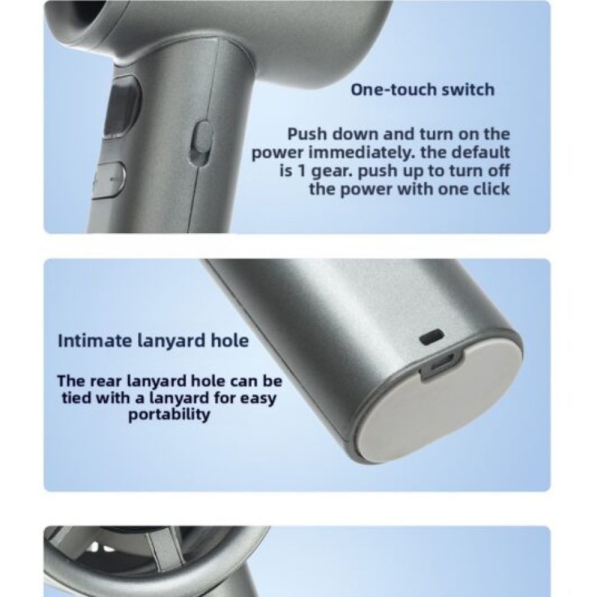 Ανεμιστηράκι χειρός Jet επαναφορτιζόμενο DD5007