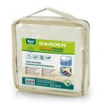 Αντιηλιακή Τέντα Σκιάστρο 5x5x5m Μπεζ με Κρίκους 2903889 - Image 3