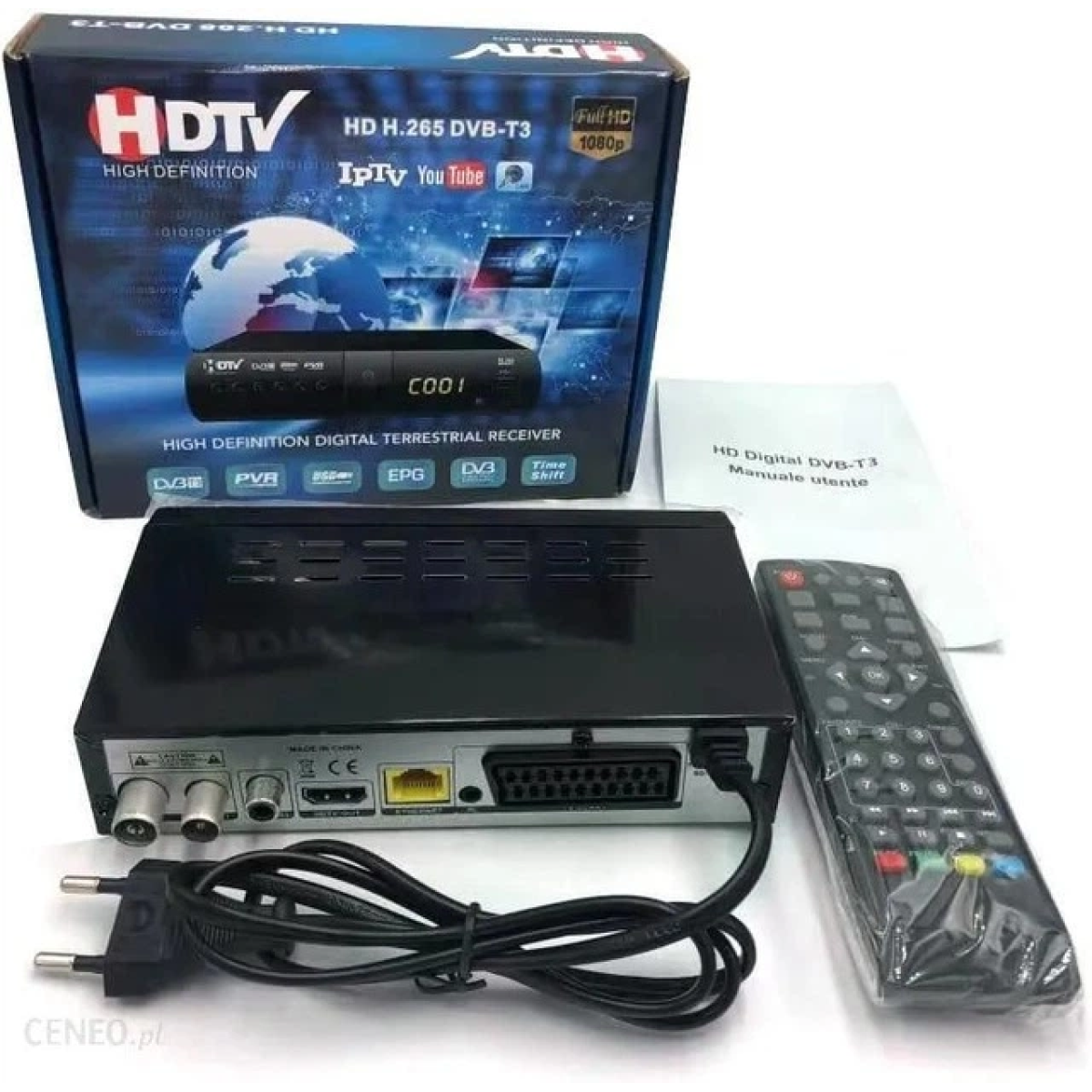 Αποκωδικοποιητής DVB-T3 Full HD H.265 - Image 6