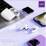 Ασύρματα Ακουστικά Bluetooth 5.3 Με ENC Και Θήκη Φόρτισης Moxom MX-TW91 - Image 2
