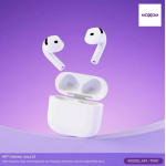 Ασύρματα Ακουστικά Bluetooth 5.3 Με ENC Και Θήκη Φόρτισης Moxom MX-TW91 - Image 4