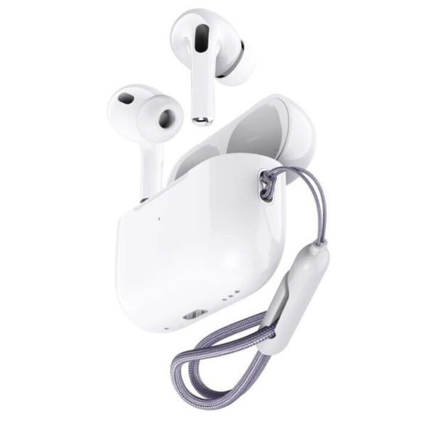 Ασύρματα Ακουστικά Bluetooth In-Ear Με ANC/ENC & Θήκη Φόρτισης Λευκά Moxom LX-TW803