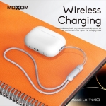 Ασύρματα Ακουστικά Bluetooth In-Ear Με ANC/ENC & Θήκη Φόρτισης Λευκά Moxom LX-TW803 - Image 4
