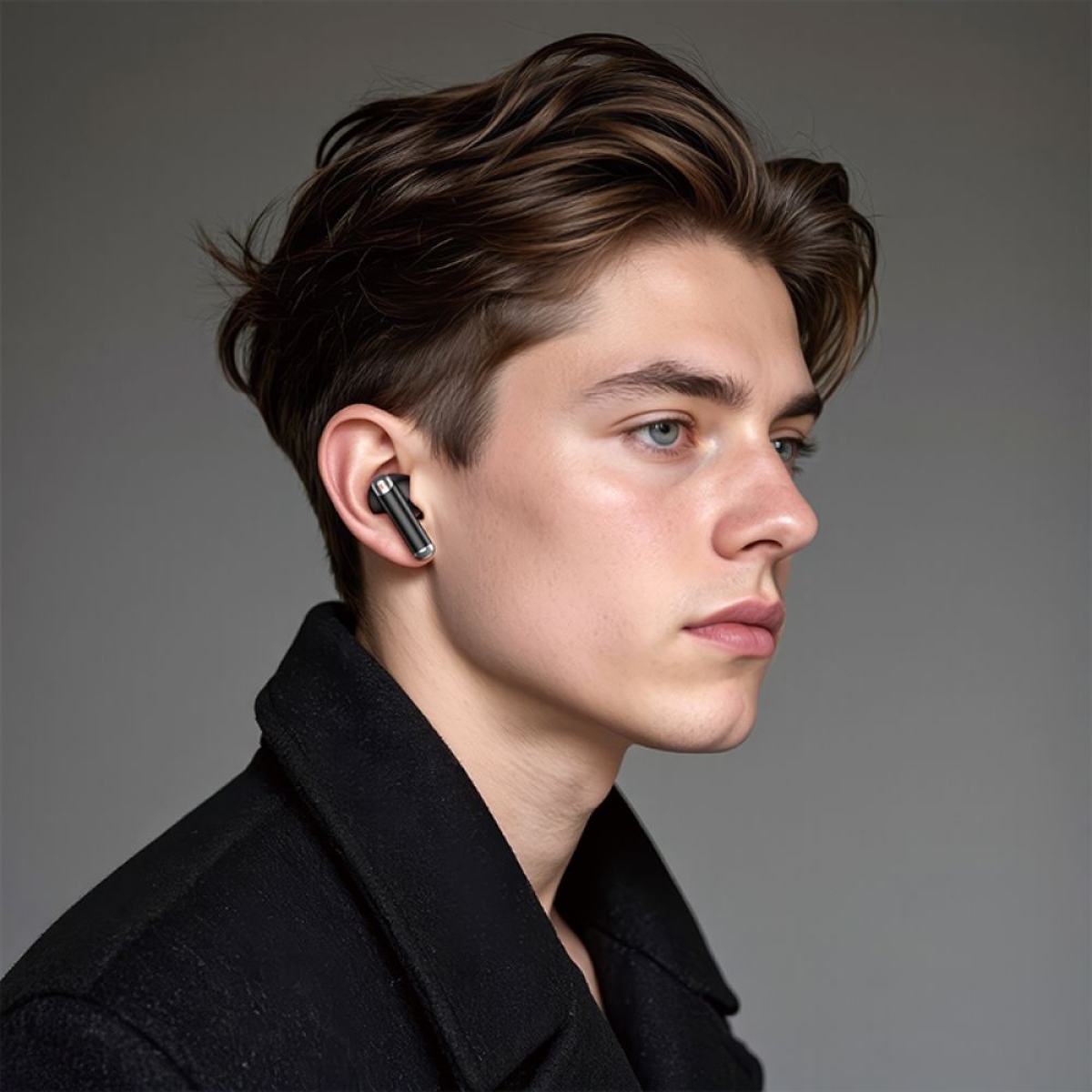 Ασύρματα Ακουστικά Bluetooth In-ear Με Θήκη Φόρτισης ANC+ENC Hoco EQ26 - Μαύρα