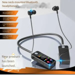 Ασύρματα Ακουστικά Λαιμού Bluetooth Με Noise Cancelling Και Οθόνη HY-LY01 - Image 2