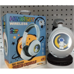 Ασύρματα Ακουστικά Over Ear Με LED RGB Φωτισμό Space Capsule QC-Q28D - Image 5