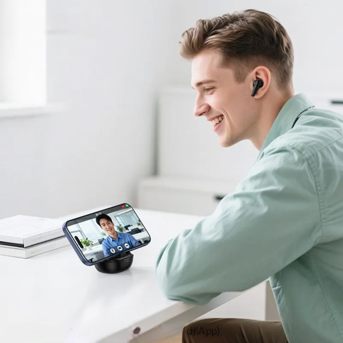 Ασύρματα Bluetooth In-Ear Ακουστικά Handsfree Hoco EQ100 με Θήκη Φόρτισης και ΑΙ Μετάφραση
