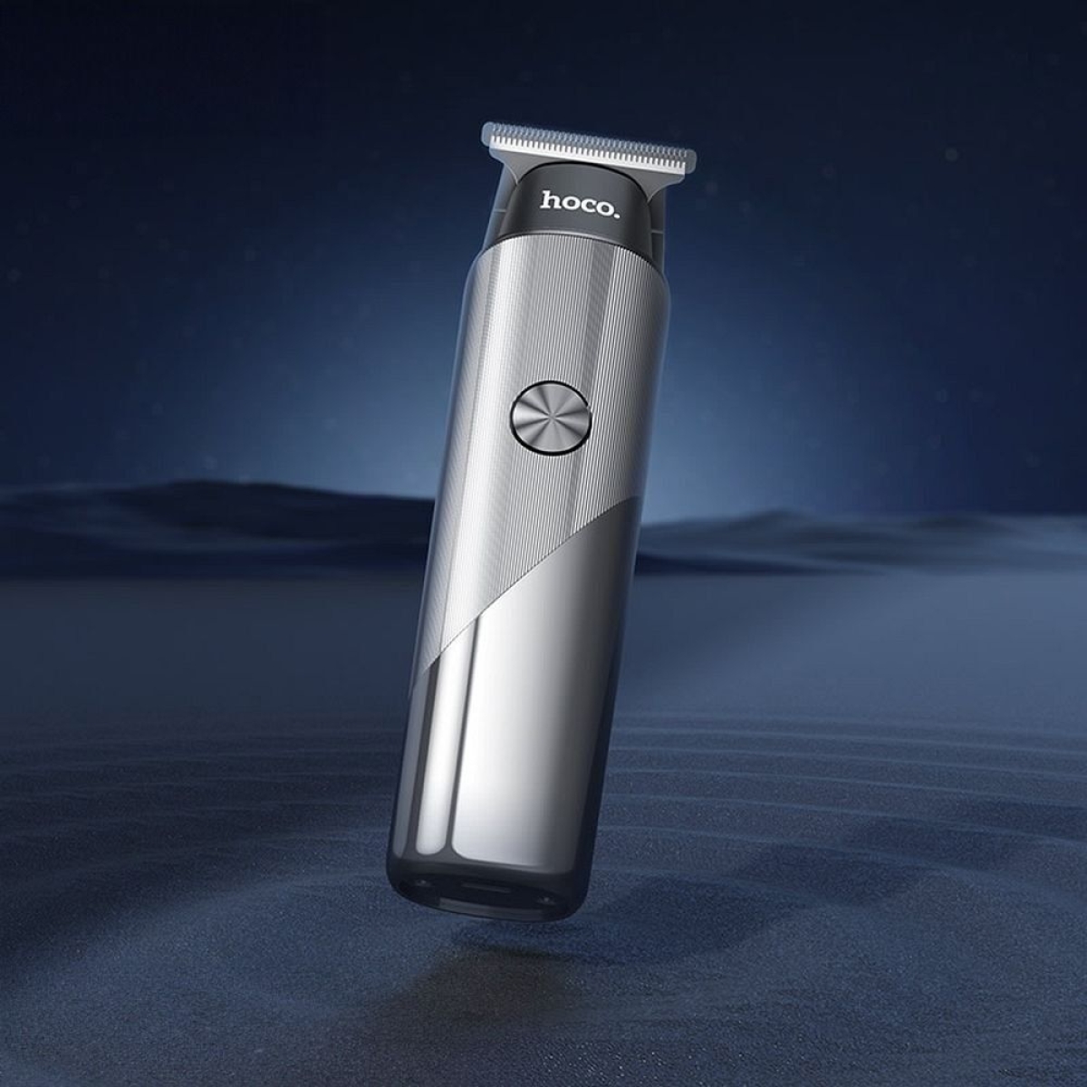 Ασύρματη Επαναφορτιζόμενη Κουρευτική Μηχανή Ασημί Hoco DAR65