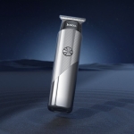 Ασύρματη Επαναφορτιζόμενη Κουρευτική Μηχανή Ασημί Hoco DAR65