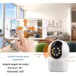 Ασύρματη IP Κάμερα Ασφαλείας WiFi 1080p Με Νυχτερινή Όραση Και Περιστροφή Jortan JT-8172WS - Image 6