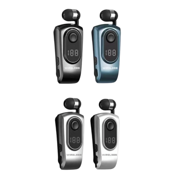 Ασύρματο Bluetooth Ακουστικό Με Clip Και Οθόνη Wireless Q5