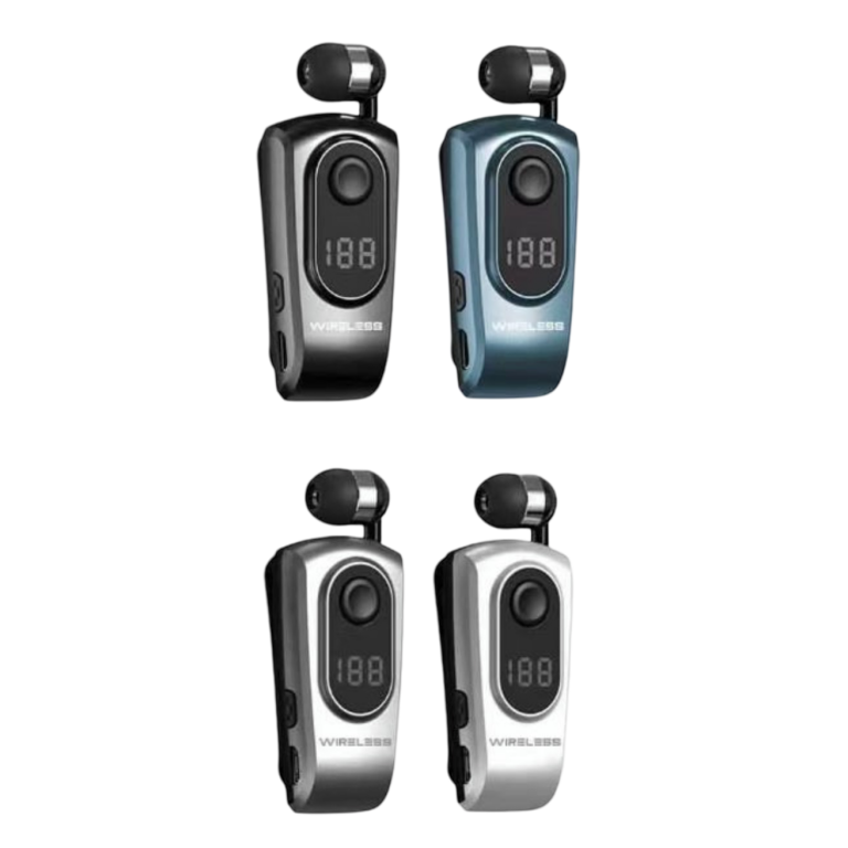 Ασύρματο Bluetooth Ακουστικό Με Clip Και Οθόνη Wireless Q5