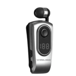 Ασύρματο Bluetooth Ακουστικό Με Clip Και Οθόνη Wireless Q5 - Image 5