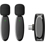 Ασύρματο Διπλό Μικρόφωνο Πέτου Type-C 2.4G Andowl NO.M2