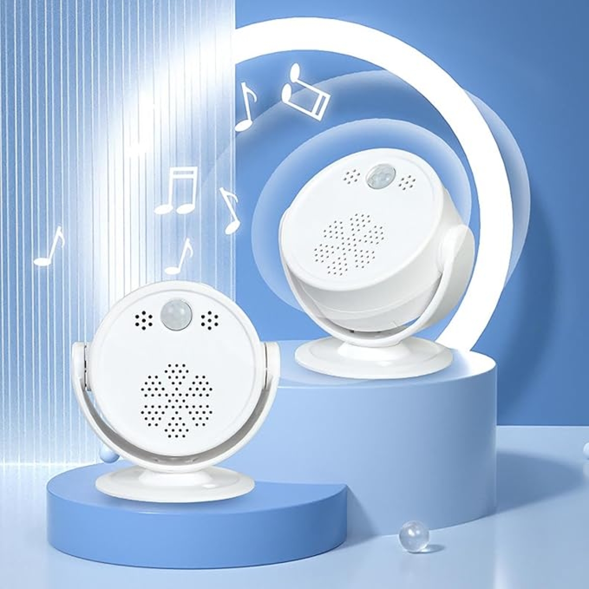 Ασύρματο Κουδούνι Πόρτας με Ανιχνευτή Κίνησης & Ηχητική Ειδοποίηση Λευκό - Image 5