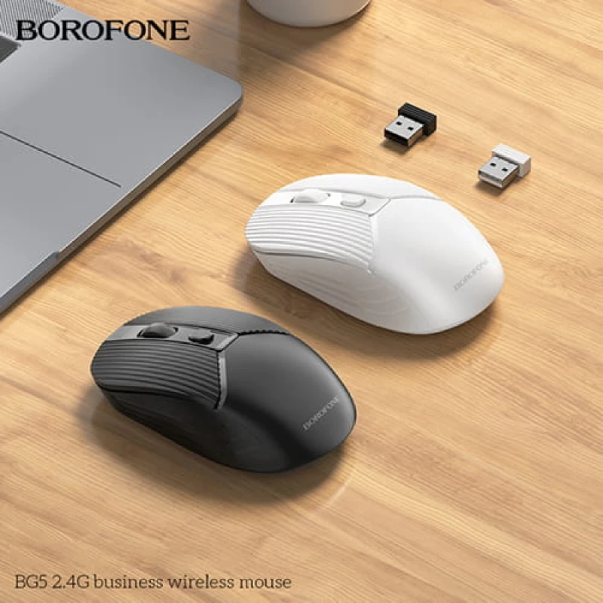 Ασύρματο Ποντίκι USB 2.4G 1600 DPI Borofone BG5 - Image 5