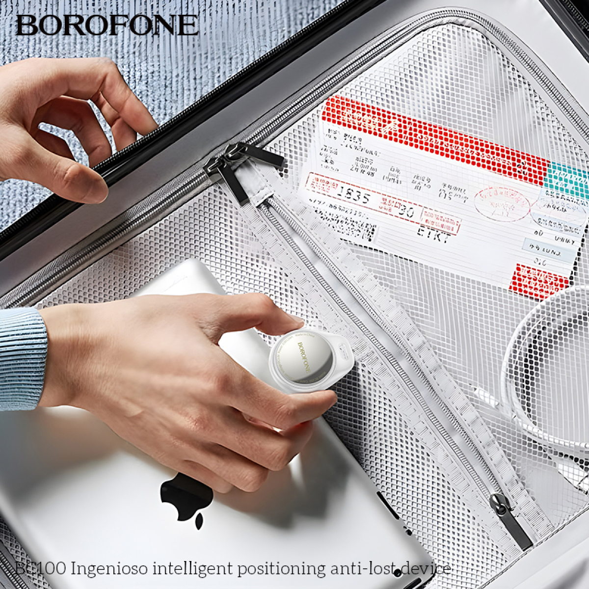 Bluetooth Tracker Συμβατό Με Apple Find My Borofone BC100 - Image 6