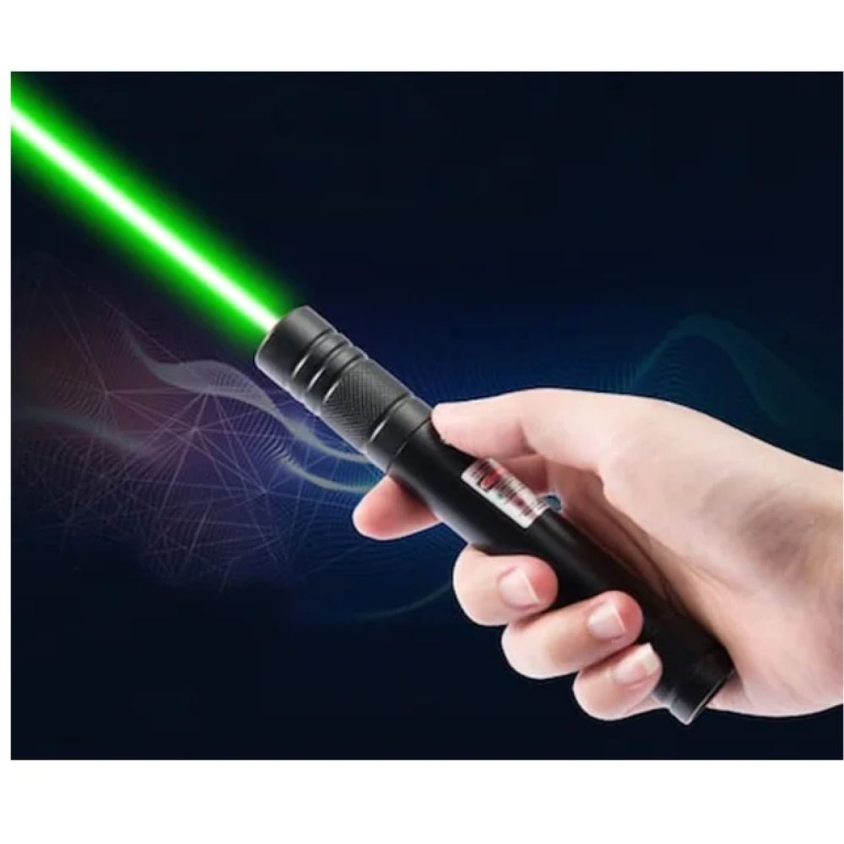 Δείκτης Laser Pointer Yl-303 Πράσινης Δέσμης – Μαύρο